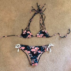 SALT floral bikini set!